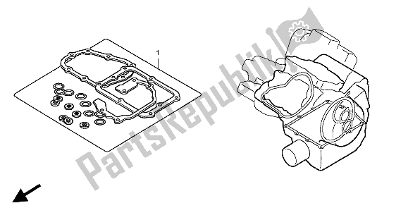 Todas las partes para Kit De Juntas Eop-2 B de Honda VT 125C 2004