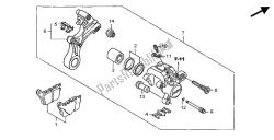 REAR BRAKE CALIPER