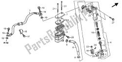 RR. BRAKE MASTER CYLINDER