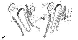 cadena de levas y tensor