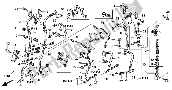 Toutes les pièces pour le Valve De Retard du Honda GL 1800A 2001