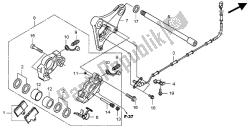 REAR BRAKE CALIPER