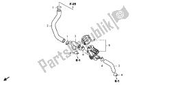 válvula de control de inyección de aire