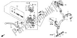 maître-cylindre de frein avant