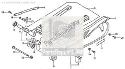 F-19 REAR FORK-CHAIN CASE