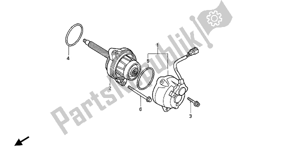 Todas las partes para Generador de Honda CBR 1000F 1991