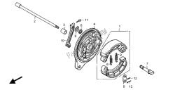 REAR BRAKE PANEL