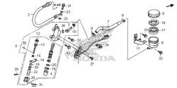 REAR BRAKE MASTER CYLINDER