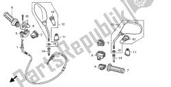 interruttore e cavo e specchio