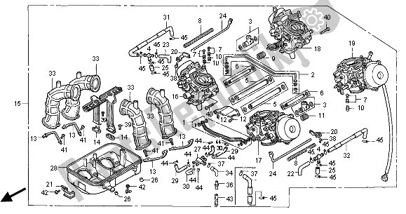 Wszystkie części do Ga? Nik (komplet) Honda ST 1100A 2000