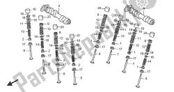 CAMSHAFT & VALVE (REAR)