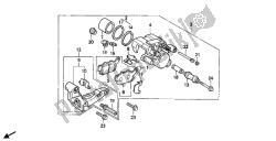 REAR BRAKE CALIPER