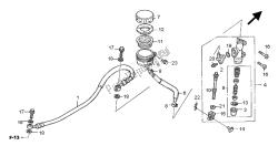 REAR BRAKE MASTER CYLINDER