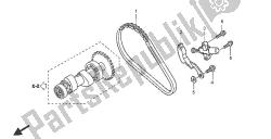 cadena de levas y tensor