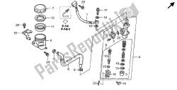 RR. BRAKE MASTER CYLINDER