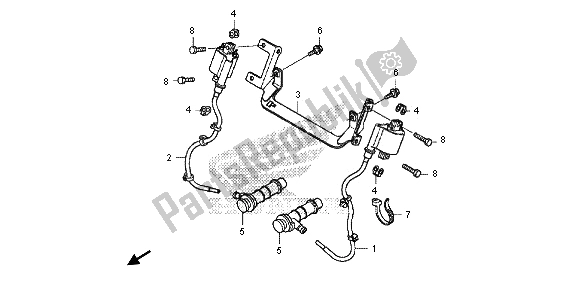 Tutte le parti per il Bobina Di Accensione del Honda NC 700 SD 2013