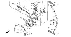 FR. BRAKE MASTER CYLINDER