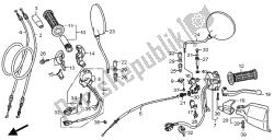 Manejar palanca e interruptor y cable