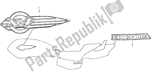 Todas las partes para Marca de Honda CB 1300X4 1998