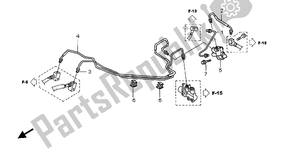 Tutte le parti per il Valvola Di Controllo Proporzionale del Honda VFR 800 2003