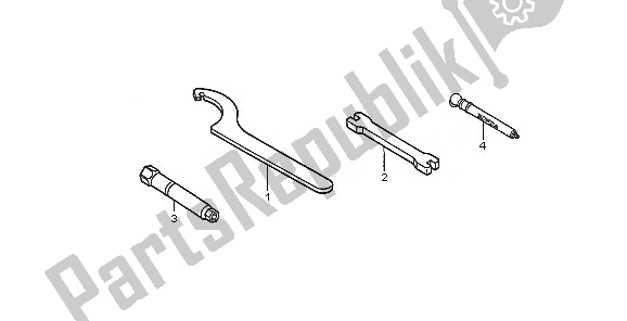 Todas las partes para Herramientas de Honda CRF 450R 2005