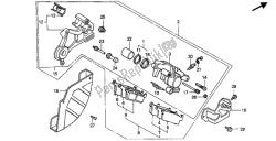 REAR BRAKE CALIPER