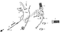 HANDLE LEVER & SWITCH & CABLE