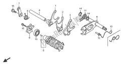 GEARSHIFT DRUM & GEAR SHIFT FORK