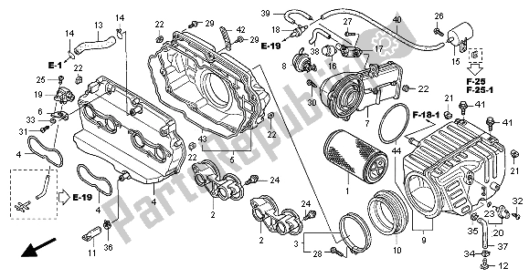 Wszystkie części do Od? Wie? Acz Powietrza Honda CB 1300 2005