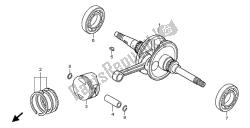 albero motore e pistone
