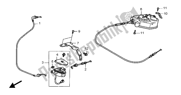 Toutes les pièces pour le Croisière Auto du Honda GL 1800A 2004