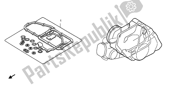 Toutes les pièces pour le Kit De Joint Eop-2 B du Honda ANF 125 2011