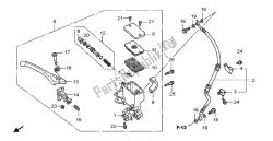 FR. BRAKE MASTER CYLINDER