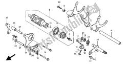 GEARSHIFT DRUM & GEARSHIFT FORK