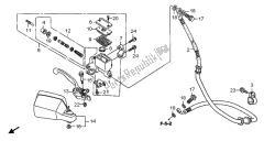 maître-cylindre de frein avant