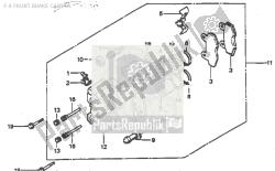 F-8 FRONT BRAKE CALIPER