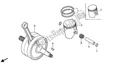 vilebrequin et piston