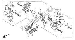 REAR BRAKE CALIPER