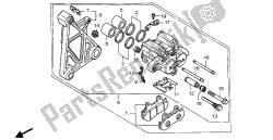 REAR BRAKE CALIPER