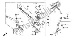 FR BRAKE MASTER CYLINDER