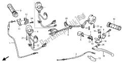 Manejar palanca e interruptor y cable