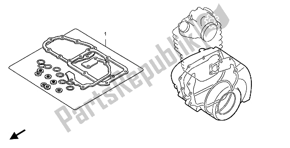 Toutes les pièces pour le Kit De Joint Eop-2 B du Honda FMX 650 2005