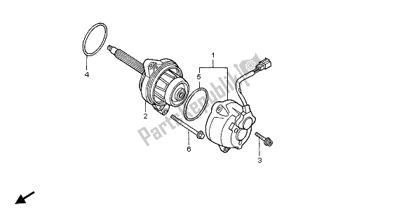 Todas las partes para Generador de Honda CBR 1000F 1997