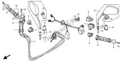 interruptor y cable y espejo