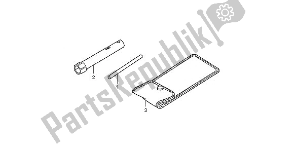 All parts for the Tools of the Honda CRF 50F 2005