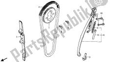 cadena de levas y tensor