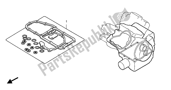 Todas las partes para Kit De Juntas Eop-2 B de Honda XL 125V 2001