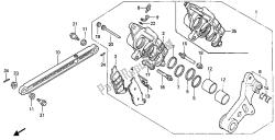 REAR BRAKE CALIPER