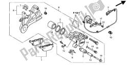 REAR BRAKE CALIPER