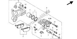 REAR BRAKE CALIPER